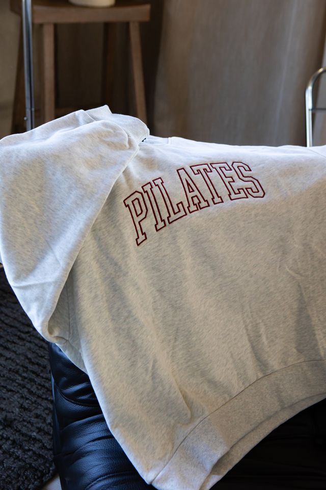 Pilates Varsity Mockneck