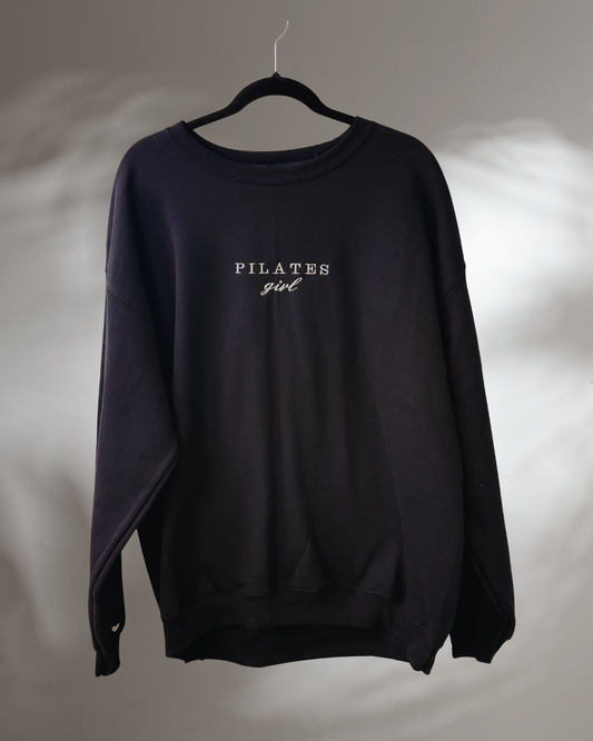 CREWNECK - Pilates Girl | Embroidered Crew Neck, Perfect Gift for the Pilates Obsessed