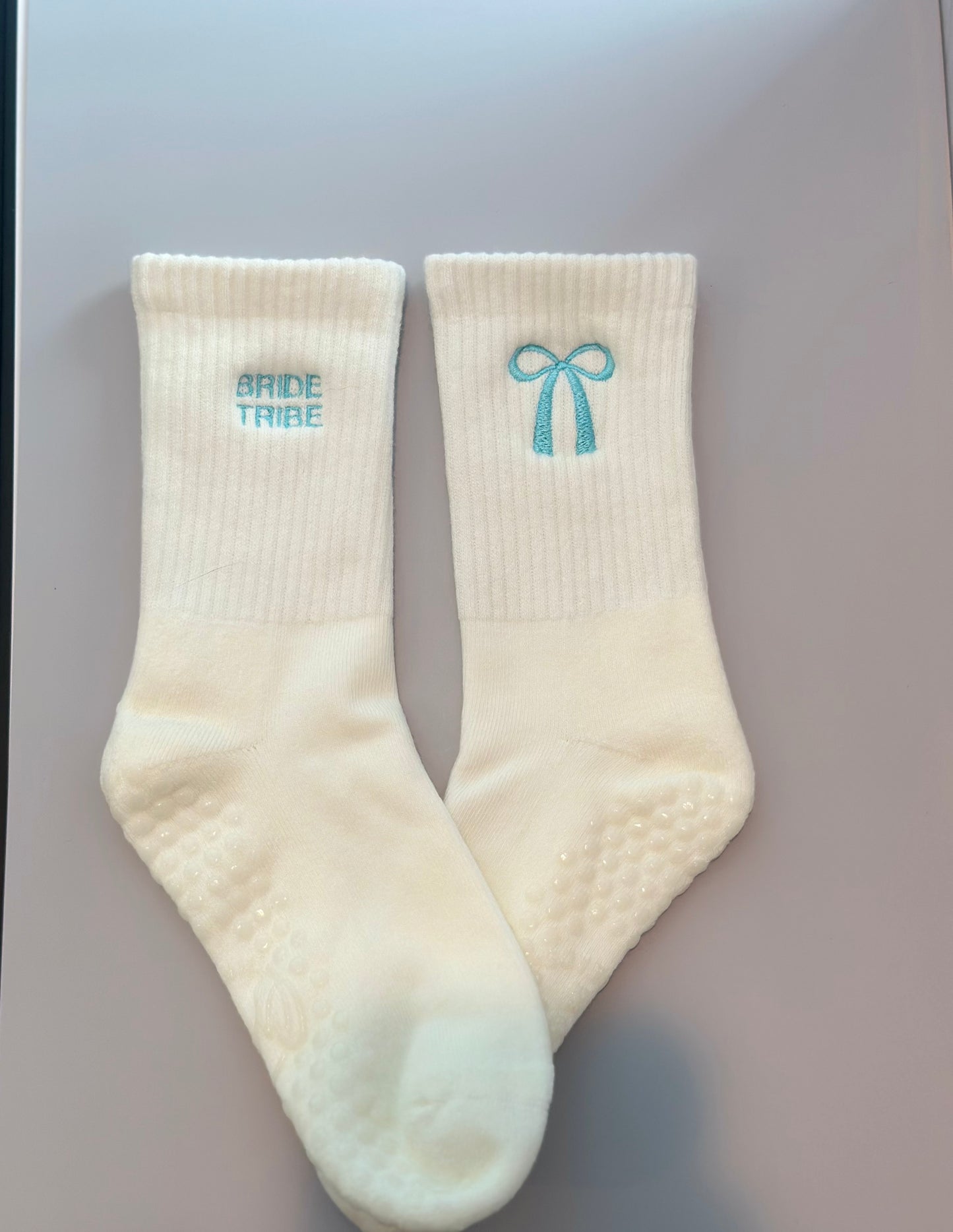 GRIP SOCKS - CUSTOM GRIP SOCKS - Perfect for Pilates, Barre, Yoga, Lagree, Bachelorette Party, Girls Weekend, Birthday Party