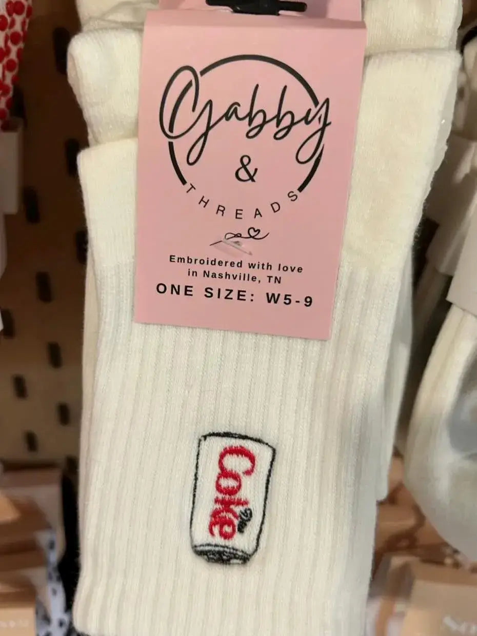 Diet Coke Socks (Regular & Grip)
