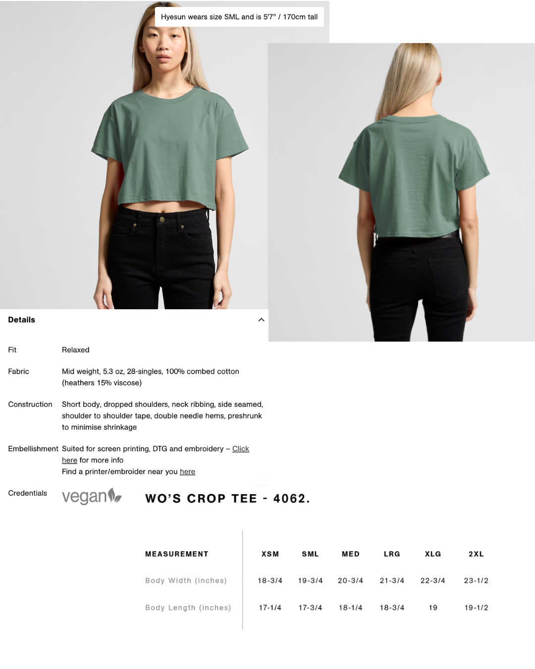 Barre Instructor Cropped Tee