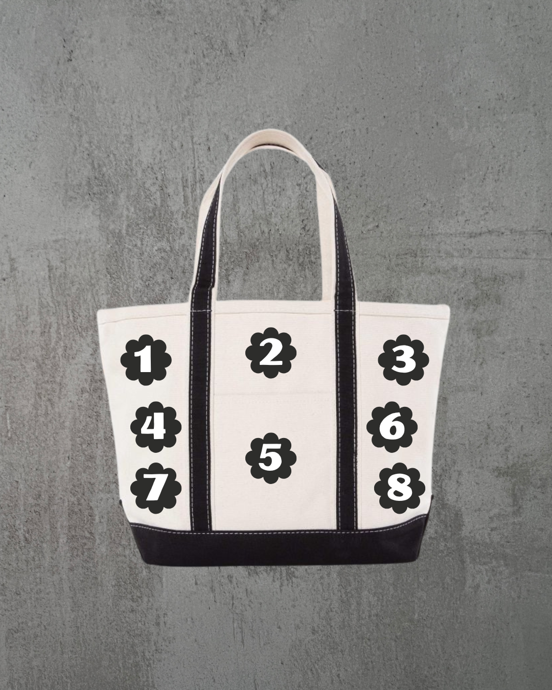 CUSTOM Embroidered Tote Bag