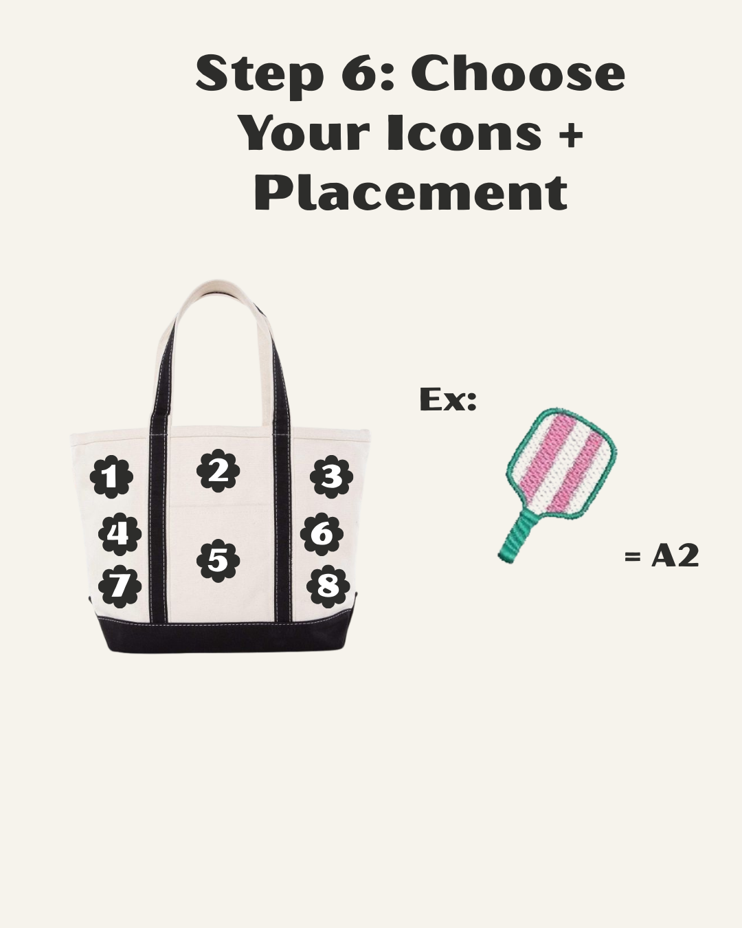 CUSTOM Embroidered Tote Bag